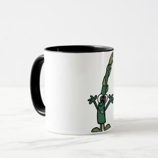 Lustige Spargel-Tasse Tasse