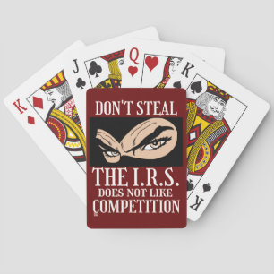 lustige Spielkarten "NICHT STEAL... 2"