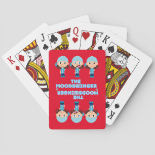 lustige Spielkarten "THE MOODSWINGER"