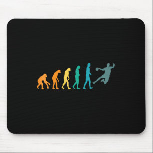 Lustige Sport Evolution Handball Mousepad