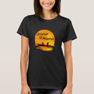 Lustige Sprüche für Angler Walleye Whisperer Angle T-Shirt