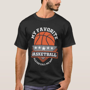 Lustige Sprüche für Basketball für Männer Frauen F T-Shirt