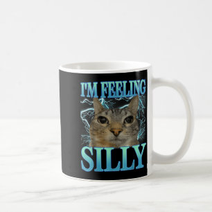 Lustige Sprüche Katzenliebhaber Ich fühle mich alb Kaffeetasse