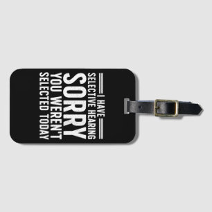 Lustige Sprüche Kunst für sarkastische Menschen Mä Gepäckanhänger