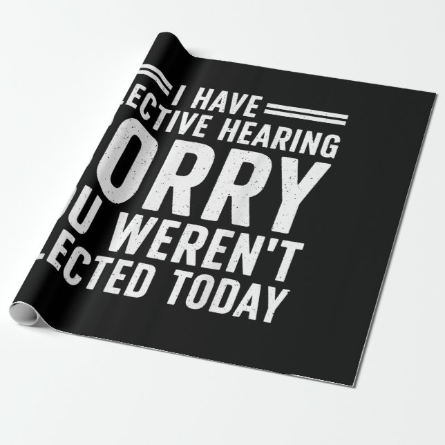 Lustige Sprüche Kunst für sarkastische Menschen Mä Geschenkpapier (Ungerollt)