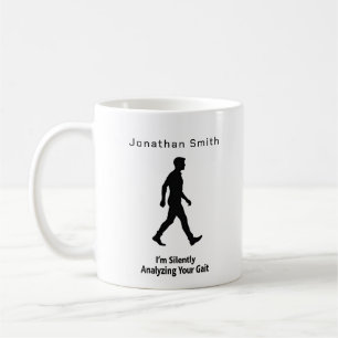 Lustige Sprüche Walking Grafik Physiotherapie Gesc Kaffeetasse