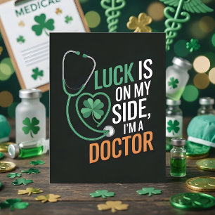 Lustige St. Patrick's Day Arztkarte Feiertagskarte