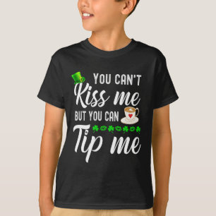 Lustige St. Patricks Day Kaffee Bedienung Trinkgel T-Shirt