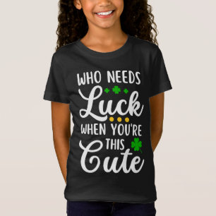 Lustige St. Patrick's Day Kinder T-Shirt