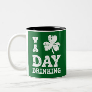 Lustige St. Patrick's Day-Party St. Patricks Lusti Zweifarbige Tasse