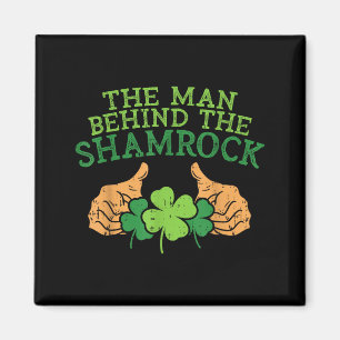 Lustige St. Patricks Day Schwangerschaftsankündigu Magnet