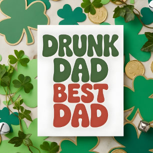 Lustige St. Patrick's Day Trinkkarte Feiertagskarte