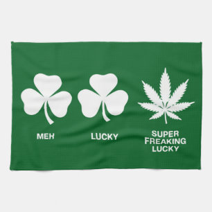 Lustige St. Patricks-Party für Männer Geschirrtuch