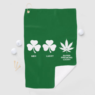 Lustige St. Patricks-Party für Männer Golfhandtuch