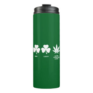 Lustige St. Patricks-Party für Männer  Thermosbecher