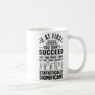 Lustige Statistik-Wissenschaft-Pun-Geschenk für Mä Kaffeetasse