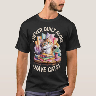 Lustige Stickerei für Männer Frauen Quilt Liebhabe T-Shirt