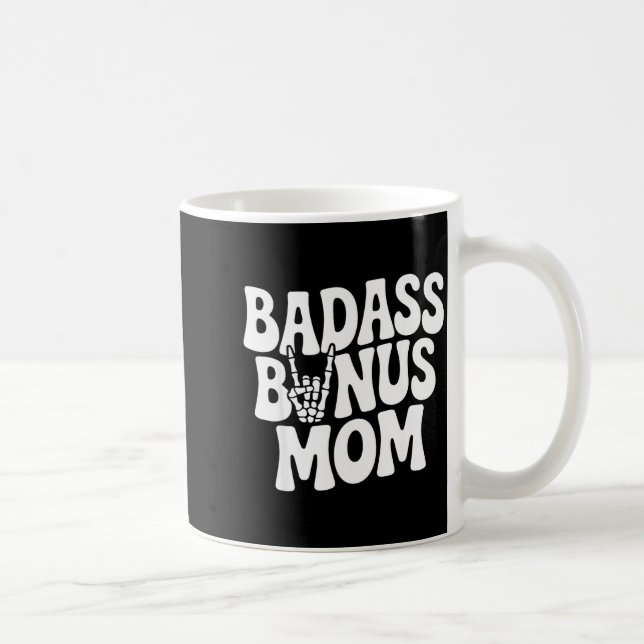 Lustige Stiefmutter Bonus-Mutter Muttertag lustig  Kaffeetasse (Rechts)