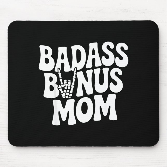 Lustige Stiefmutter zum Muttertag lustig  Mousepad (Vorne)