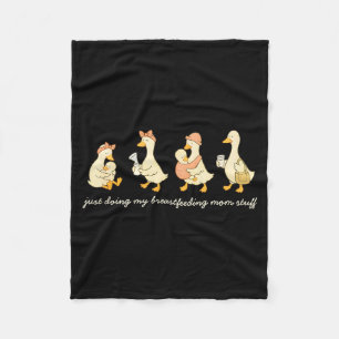 Lustige stillende Mutter pumpende Mutter t- albern Fleecedecke