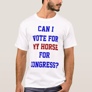 Lustige Stimme für mein Pferd für den Kongress Pol T-Shirt