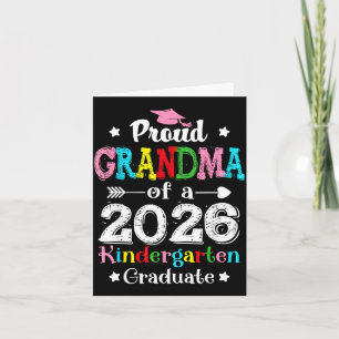 Lustige stolze Oma einer Kindergartenklasse 2026 Karte