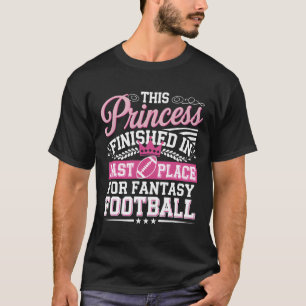 Lustige Strafe für Verlierer in Fantasy Football T-Shirt