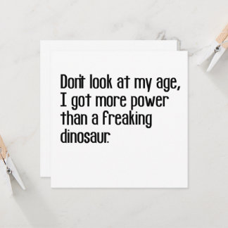 lustige, strenge Redewendungen im Alter Einladung