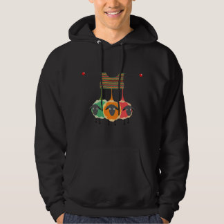 Lustige Strickende Stricker Garn Idee Hoodie