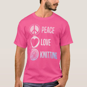 Lustige Strickkunst für Frauen Männer Strickgarnli T-Shirt