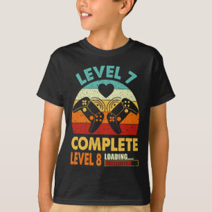 Lustige Stufe 7 komplett Feiern Sie 7 Jahre Hochze T-Shirt