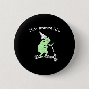 Lustige Sturzprävention Spt Pta Krankenschwester Button