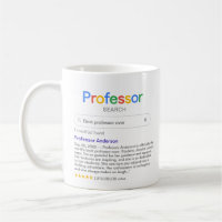 Lustige Suche nach dem besten Professor mit persön