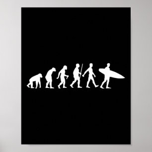 Lustige Surfd Designs Für Männer Frauen Surfboard  Poster