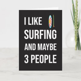 Lustige Surfkarten Humor Humorvolle Surfbrett Surf Karte