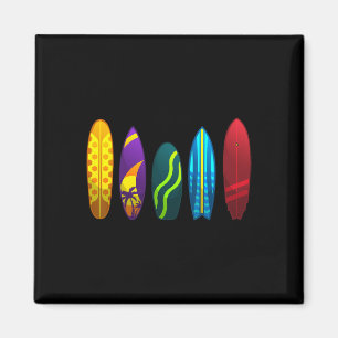 Lustige Surfkunst für Männer Frauen Kinder Surflie Magnet