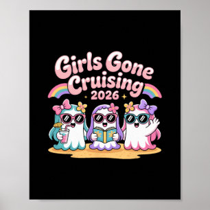 Lustige süße Geistermädchen auf Kreuzfahrt 2026 Ur Poster