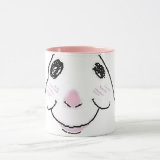 Lustige süße Hamster rosa Tasse
