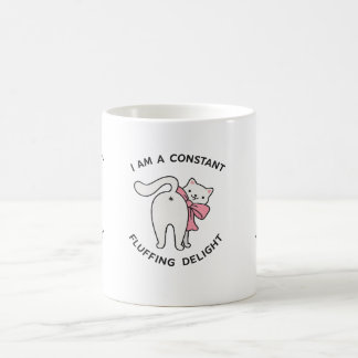Lustige süße Katzen-Kaffeetasse | Katzenliebhaber Kaffeetasse
