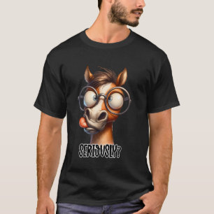 Lustige süße Tier-Quote für Frauen und Mädchen Pfe T-Shirt