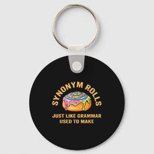 Lustige Synonym Brötchen Scherz Zimtschnecken Gram Schlüsselanhänger