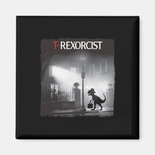 Lustige T-Rex-Horror-Parodie Dinosaurier Halloween Magnet