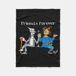 Lustige T-Shirt Freunde für immer Zauberer von Oz Fleecedecke