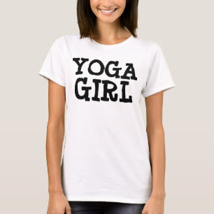 Lustige T - Shirts DES YOGA-MÄDCHENS