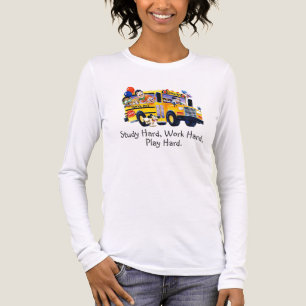 Lustige T-Shirts für Schulbusfahrer personalisiert