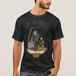 Lustige Tabbykatze mit Fischaugenobjektiv T-Shirt