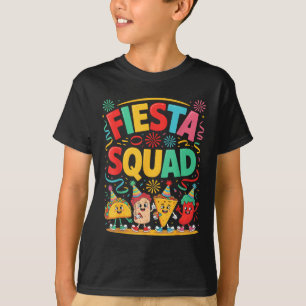 Lustige Taco-Fiesta-Truppe Cinco de Mayo T-Shirt