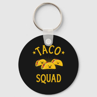 Lustige Taco-Truppe für Taco-Dienstag-Crew und Cin Schlüsselanhänger