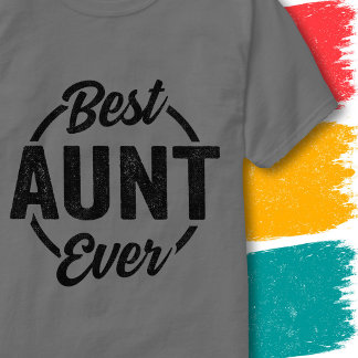 Lustige Tante Retro Vintage Zitat Beste Tante Alle T-Shirt