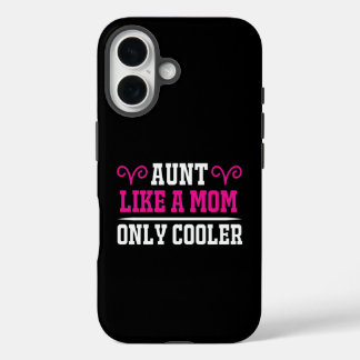 Lustige Tante Wie Eine Mutter Nur Cooler Geburtsta iPhone 16 Hülle